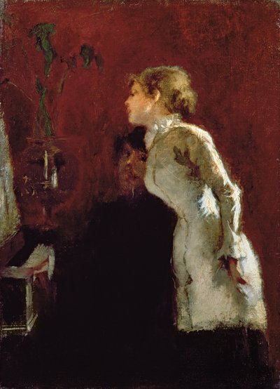 The Piano Lesson by Jean Louis Forain